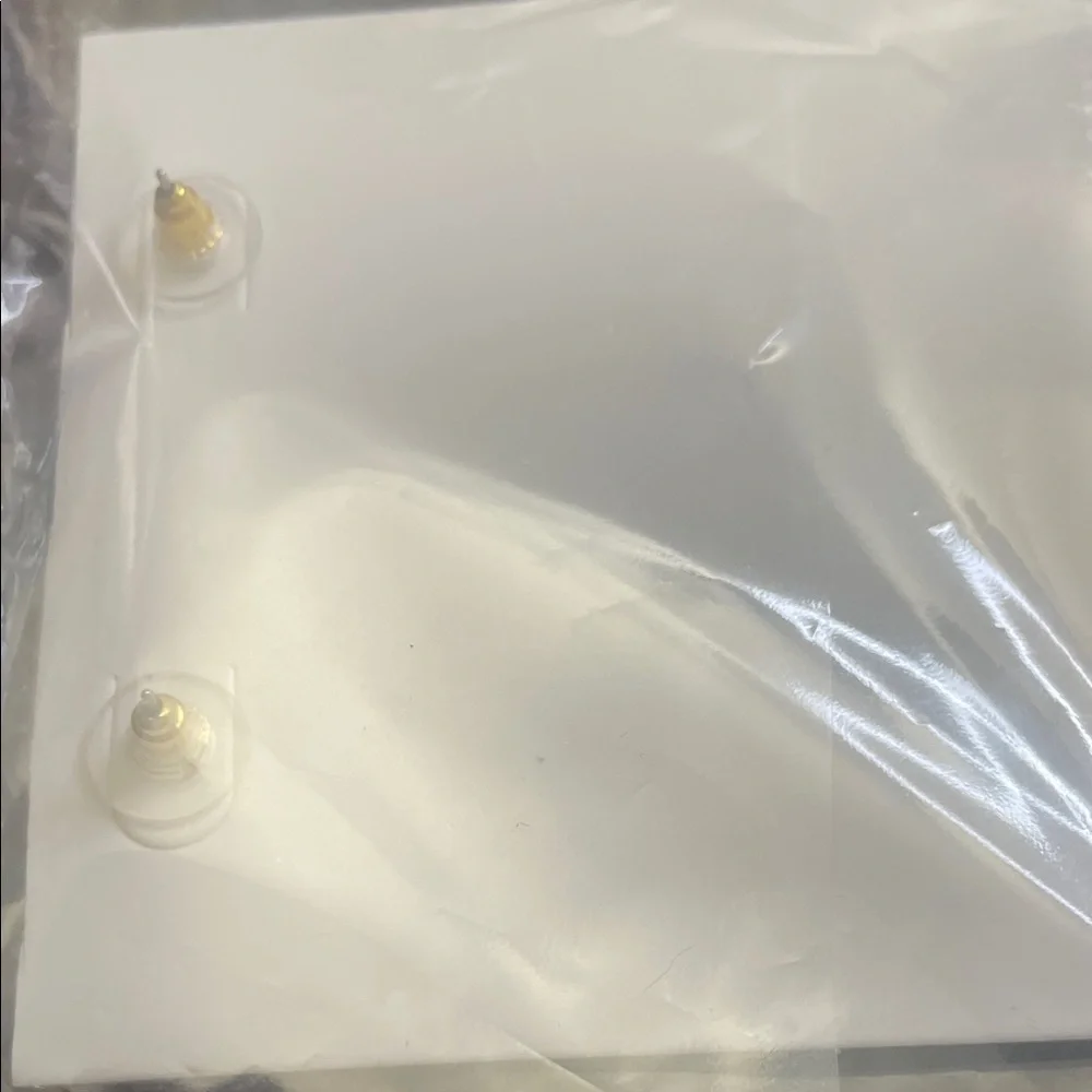 NWT Elegant “Touch Down” Drop Pierced Earrings - Picture 4 of 4